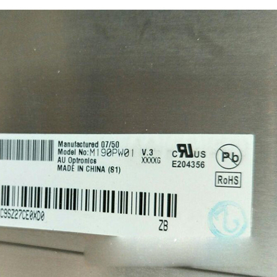 नया मूल M190PW01 V3 19.0 इंच TFT एलसीडी डिस्प्ले