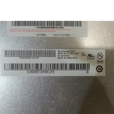मूल M185XW01 V2 18.5 इंच 60Hz एलसीडी स्क्रीन