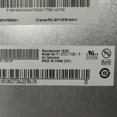M185XTN01.0 डेस्कटॉप मॉनिटर के लिए 18.5 इंच एलसीडी स्क्रीन