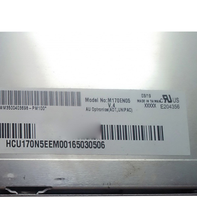 5.0V प्रकार 30 पिन M170EN05 AUO के लिए V4 TFT एलसीडी पैनल