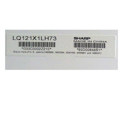 LQ121X1LH73 12.1 इंच एलसीडी स्क्रीन डिस्प्ले पैनल एलवीडीएस सिग्नल सिस्टम