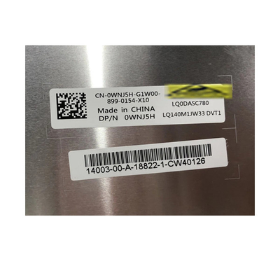 LQ140M1JW33 14.0 इंच 1920*1080 रिज़ॉल्यूशन LCD डिस्प्ले स्क्रीन