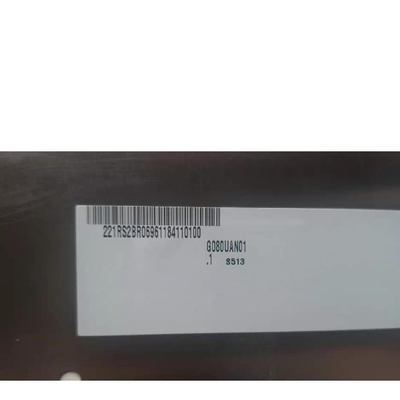 आकार 8.0 इंच G080UAN01.1 16.7M 283PPI एलसीडी डिस्प्ले
