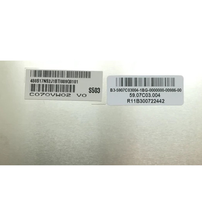 7AUO के लिए 0.0 इंच C070VW02 V0 एलसीडी डिस्प्ले