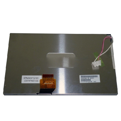 नया 7.0 इंच C070FW02 V0 TFT विशिष्ट एनालॉग आरजीबी 30 पिन एलसीडी मॉड्यूल
