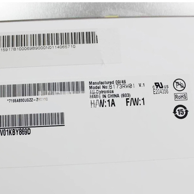 AUO B173RW01 V1 17.3 इंच 106PPI एलसीडी डिस्प्ले के लिए