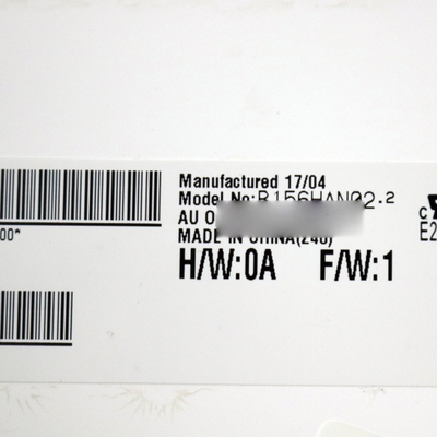नई B156HAN02.2 HW0A आकार AUO के लिए 15.6 इंच TFT एलसीडी डिस्प्ले