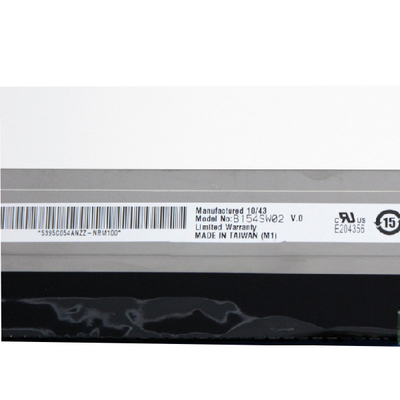 गर्म बिक्री 15.4 इंच B154SW02 V0 262K 40 पिन TFT एलसीडी पैनल