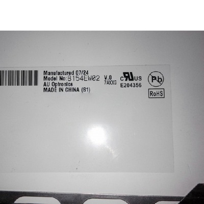 15.4 इंच B154EW02 V0 HW3A मैट सतह हार्ड कोटिंग LCD स्क्रीन