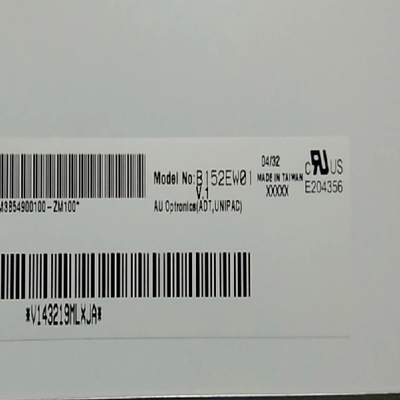 B152EW01 V1 15.2 इंच 1280*854 एलसीडी डिस्प्ले एलवीडीएस