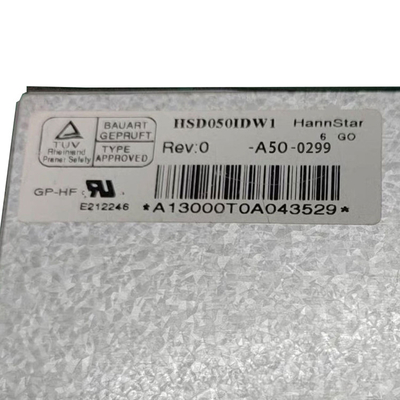 HSD050IDW1-A50-0299 5.0 इंच 800*480 एलसीडी स्क्रीन पैनल