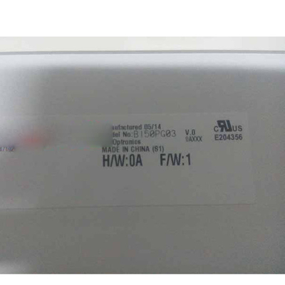 B150PG03 V0 15.0 इंच 1400*1050 एलसीडी डिस्प्ले TFT-LCD स्क्रीन