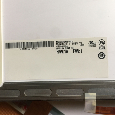 B141EW05 V2 14.1 इंच 1280*800 एलसीडी डिस्प्ले TFT-LCD स्क्रीन