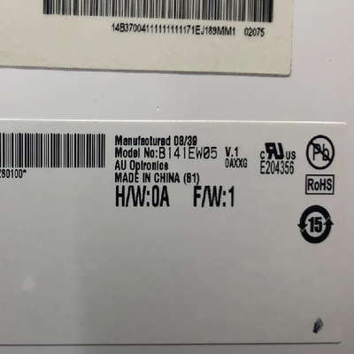 B141EW05 V1 14.1 इंच 1280*800 एलसीडी डिस्प्ले TFT-LCD स्क्रीन