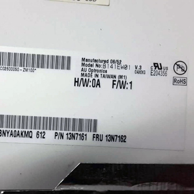B141EW01 V3 14.1 इंच 1280*800 एलसीडी डिस्प्ले TFT-LCD स्क्रीन