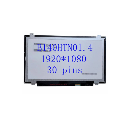 B140HTN01.4 14.0 इंच 1920*1080 TFT-LCD स्क्रीन एलसीडी डिस्प्ले