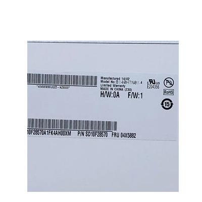 B140HTN01.4 14.0 इंच 1920*1080 TFT-LCD स्क्रीन एलसीडी डिस्प्ले