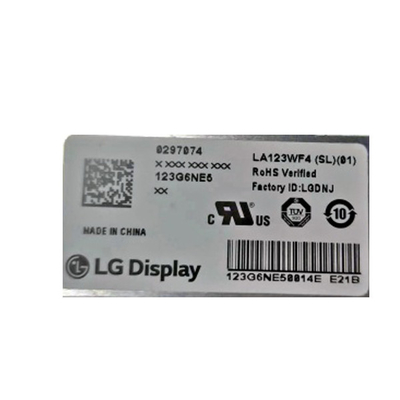 LA123WF4-SL01 ऑडी बेंज के लिए 12.3 इंच एलसीडी डिस्प्ले डैशबोर्ड पैनल