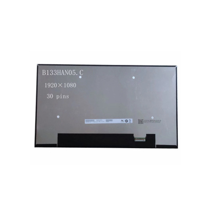 B133HAN05.C 13.3 इंच 30 पिन 1920*1080 एलसीडी डिस्प्ले मॉड्यूल