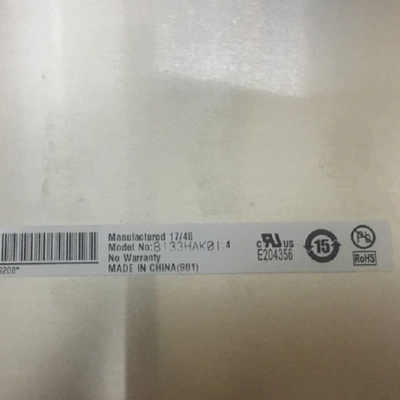 B133HAK01.4 एलसीडी स्क्रीन 13.3 इंच 1920*1080 एलसीडी डिस्प्ले