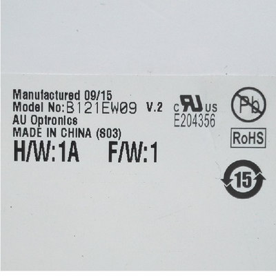 B121EW09 V2 1280*800 12.1 इंच TFT-LCD स्क्रीन पैनल