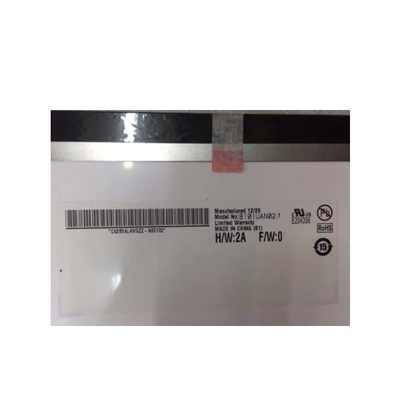 B101UAN02.1 10.1 इंच 16.7M 68%NTSC एलसीडी स्क्रीन डिस्प्ले