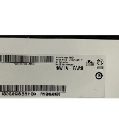 B101UAN01.C 10.1 इंच 16.7M 50% NTSC एलसीडी स्क्रीन डिस्प्ले