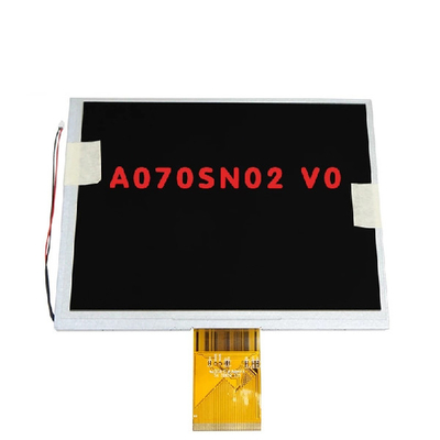 A070SN02 V0 7.0 इंच 250 cd/m2 800*600 एलसीडी स्क्रीन पैनल