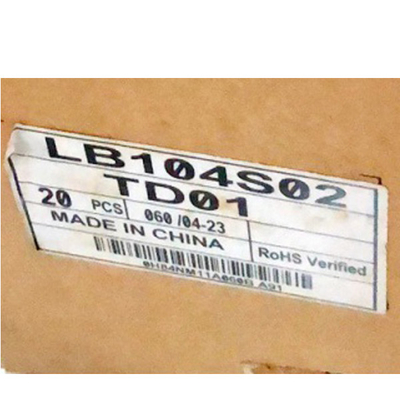 LB104S01-TD01 औद्योगिक के लिए नया मूल 10.4 इंच एलसीडी डिस्प्ले पैनल