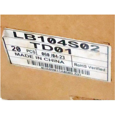 LB104S02-TD01 10.4 इंच 800*600 एलसीडी डिस्प्ले पैनल