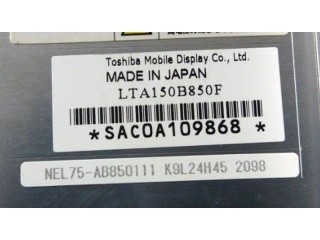 LTA150B850F 15.0 इंच 400 cd/m2 एलसीडी डिस्प्ले पैनल एलसीडी मॉड्यूल