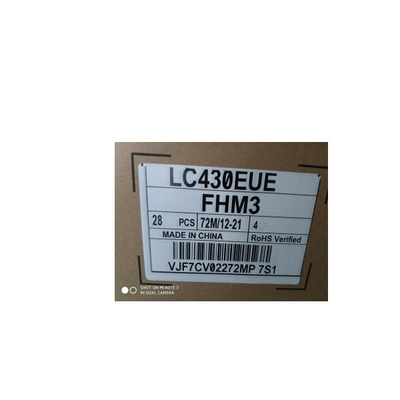 LC430EUE-FHM3 एलसीडी स्क्रीन डिस्प्ले पैनल 43.0 इंच