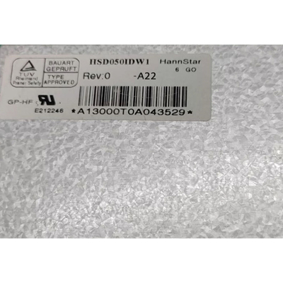 मूल HannStar 5.0 इंच 800*480 एलसीडी डिस्प्ले मॉड्यूल HSD050IDW1-A22
