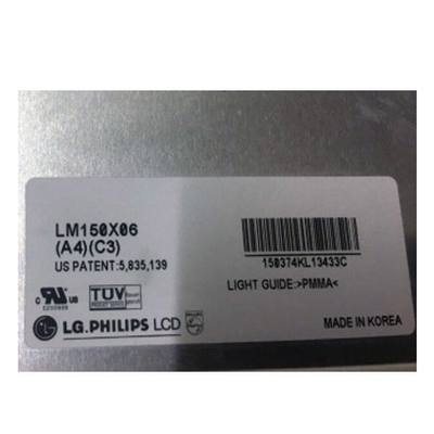 डेस्कटॉप मॉनिटर के लिए नई LM150X06-A4C3 15.0 इंच 1024*768 एलसीडी पैनल स्क्रीन