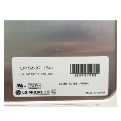LM150X07-B4 15.0 इंच एलसीडी पैनल डिस्प्ले 1024*768 स्क्रीन