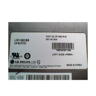LM150X08-A4KD 15.0 इंच 1024*768 60Hz एलसीडी पैनल डिस्प्ले