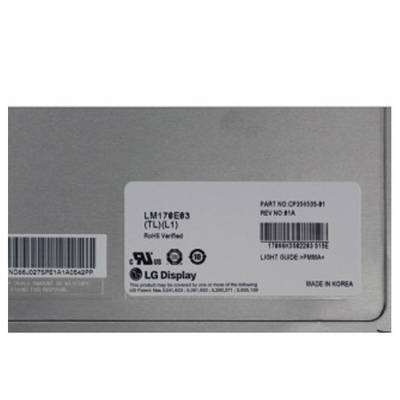 LM170E03-TLL1 17.0 इंच एलवीडीएस एलसीडी मॉड्यूल 1280*1024 एलसीडी स्क्रीन