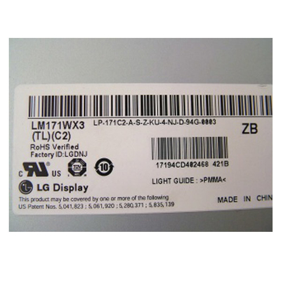 LM171WX3-TLC2 डेस्कटॉप मॉनिटर के लिए 17.1 इंच 1440*900 एलसीडी पैनल