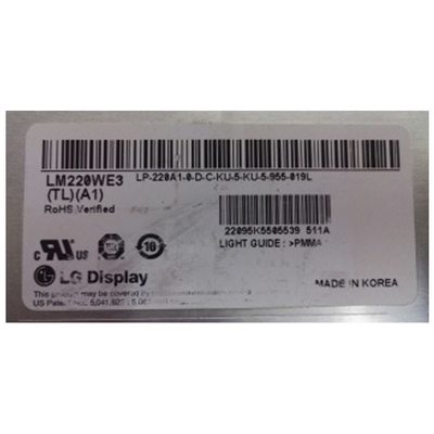 LM220WE3-TLA1 22.0 इंच 1680*1050 एलसीडी पैनल मॉड्यूल