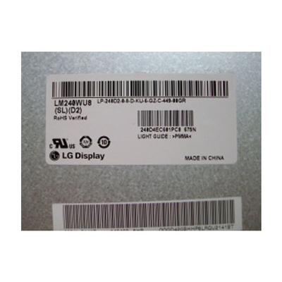 LM240WU8-SLD2 मूल स्टॉक में 24.0 इंच एलसीडी डिस्प्ले स्क्रीन