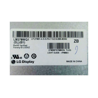 LM270WQ1-SLB1 2560*1440 डेस्कटॉप मॉनिटर के लिए एलसीडी स्क्रीन पैनल