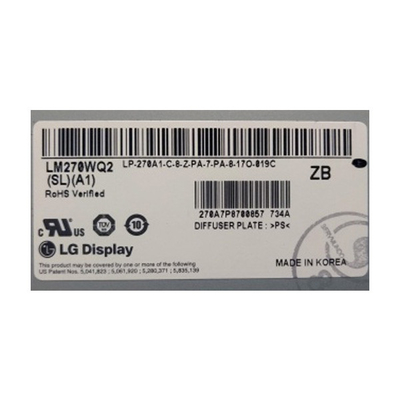 LM270WQ2-SLA1 27.0 इंच LCD डिस्प्ले स्क्रीन