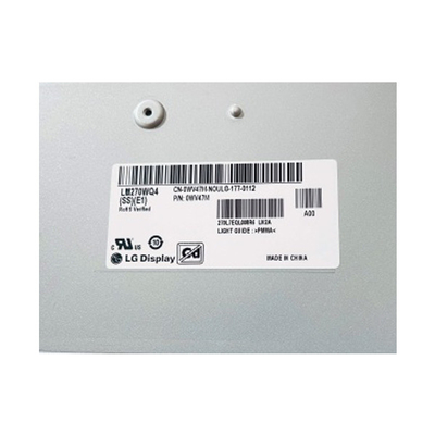 LM270WQ4-SSE1 27.0 इंच ए-सी टीएफटी एलसीडी पैनल स्क्रीन