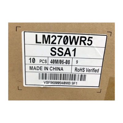 LM270WR5-SSA1 27.0 इंच 3840*2160 डेस्कटॉप मॉनिटर के लिए एलसीडी स्क्रीन मॉड्यूल