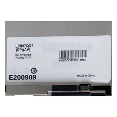 LP097QX2-SPAV 9.7 इंच 1536*2048 एलसीडी स्क्रीन मॉड्यूल