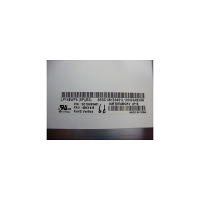 LP140WF5-SPB3 14.0 इंच IPS एलसीडी डिस्प्ले के लिए लेनोवो T480 T480S T470 T470S