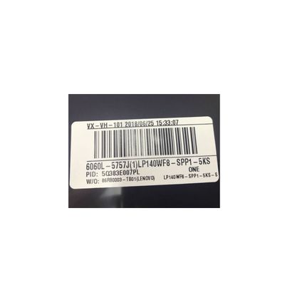 LP140WF8-SPP1 14.0 इंच 30 पिन 1920*1080 एलसीडी स्क्रीन पैनल
