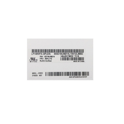 LP140WFA-SPD4 14.0 इंच 1920*1080 30 पिन 60Hz एलसीडी डिस्प्ले