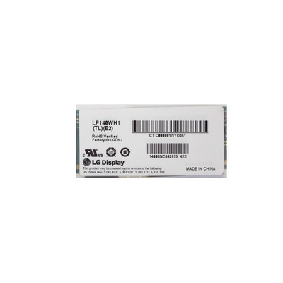 LP140WH1-TLE2 1366*768 14.0 इंच a-Si TFT-LCD डिस्प्ले पैनल