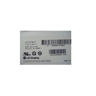 LP141WX1-TLA1 14.1 इंच 1280*800 30 पिन एलसीडी लैपटॉप डिस्प्ले पैनल